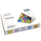 Quebra-cabeça Edulig Puzzle 3d Pirâmide  - 144 Peças