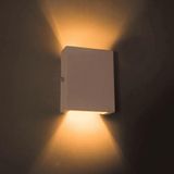 Arandela Slim 2 Focos De Luz Em Alumínio Soquete G9 Branco