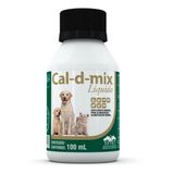 Cal-d-mix Pet Cálcio Oral Para Cães E Gatos Liquido 100ml