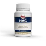 Nac N-acetil L-cisteína 600mg Vitafor 60 Cápsulas