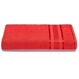 Toalha De Banho Gigante Banhão 80x180cm Alta Absorção 380g/m² - Vermelho Vermelho