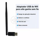 Antena Usb 2.0 Receptor De Wifi Wireless 1200mbps