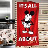 Toalha De Praia Mickey Infantil Algodão Dohler