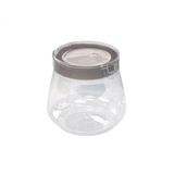 Pote Hermético 1,1l Flip Cinza Fendi Plasútil