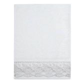 Toalha Social Buettner 30x50cm Renda Estela Branco