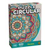 Quebra-cabeça 600 Peças Circular Mandala - Grow