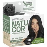 Natucor Preto Carvão 1.01 Tinta Naturalmente Surpreendente