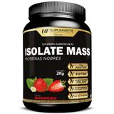 Isolate Mass Hipercalorico Proteinas Nobres 2 Kg Morango