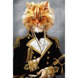 Quebra-cabeça Gatinho Da Realeza 300 Peças