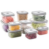 Conjunto De 10 Potes Herméticos De Plástico Electrolux