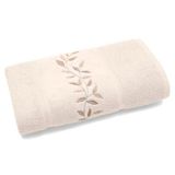 Toalha De Rosto Buettner 50x70cm Leaves Perola