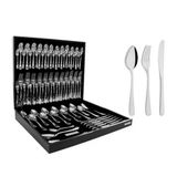 Faqueiro Tramontina Classic Inox C/ Estojo De Madeira - 76 Peças