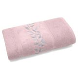 Toalha De Rosto Buettner 50x70cm Leaves Dusty Rose