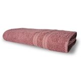 Toalha De Rosto Lisboa Grossa 45x80cm Alta Absorção 420g/m² Rosê