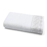 Toalha De Rosto Buettner 50x80cm Renda Estela Branco