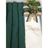 Kit 4 Pças Jogo Americano De Mesa Jantar Natal Decoração 008