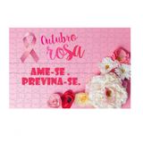 Quebra-cabeça Outubro Rosa De 300 Peças