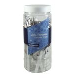 Faqueiro Martinazzo Primavera Aço Inox 24 Peças  Branco