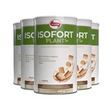 Kit 5 Isofort Plant Vitafor 450g Paçoca