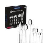 Faqueiro Tramontina Inox Com Facas Para Churrasco Malibu 85 Pç