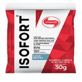 Kit 2x: Isofort Whey Isolado Sabor Neutro Vitafor 30g