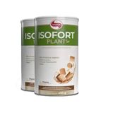 Kit 2 Isofort Plant Vitafor 450g Paçoca