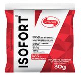 Kit 2x: Isofort Whey Isolado Frutas Vermelhas Vitafor 30g