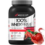 100% Whey Concentrado Prime 21g Proteina 900g Bodyaction Sabor Morango