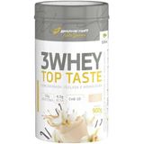 Whey Protein 3w Top Taste 32g Proteína 900g Body Action Sabor Baunilha