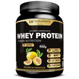 Whey Protein Power Nutrition Mousse De Maracuja 900g