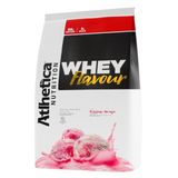 Whey Flavor 850G Milkshake De Morango - Atlhetica Nutrition