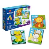 Quebra-cabeça De Encaixe Baby Bichinhos