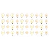 Lampada De Led Multi Filamento Ballon Retro Vintage Kit 40 U