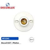 Plafon Porcelana E27 Para Churrasqueira Decorlux Mt2343