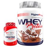 Whey Protein 900g + Push Creatina 300g Chocolate