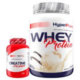 Whey Protein 900g + Push Creatina 300g Baunilha