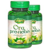 Kit 2 Ora Pro-nóbis Pereskia Aculeata Unilife 60 Cápsulas