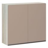 Armário Luciane 80cm 2 Portas Luci Legno Crema C/connect