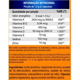Imunize Vits A, C, D, E, B12 + Selênio E Zinco 60caps