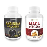 L-arginina + Alanina 120 Comprimidos 1000mg + Maca 90