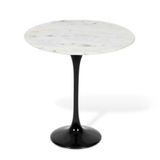 Mesa Saarinen Lateral Espírito Santo 51cm - Base Preta