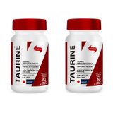 Kit 2x Taurine 60 Capsulas  Vitafor