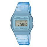 Relógio Feminino Casio Vintage Standard F-91ws-2df Azul