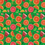 Papel De Parede Frutas Melancia Limão Morango Laranja Cereja