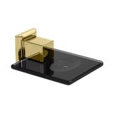 Saboneteira em Inox Gold GO5020 Ducon Metais Preto