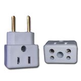 Adaptador Novo Padrão Tomada Bob 10a 16a 20a Bivolt