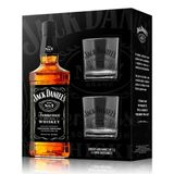 Kit Whiskey Jack Daniels Com Copos - 1l