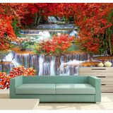 Papel De Parede - Paisagens Cachoeira 3d 3m² Na 071