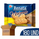 Biscoito Em Sache Individual Renata Maizena Maisena - 180 Un