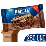 Biscoito Em Sache Renata Amanteigados Chocolate - Cx 280 Un